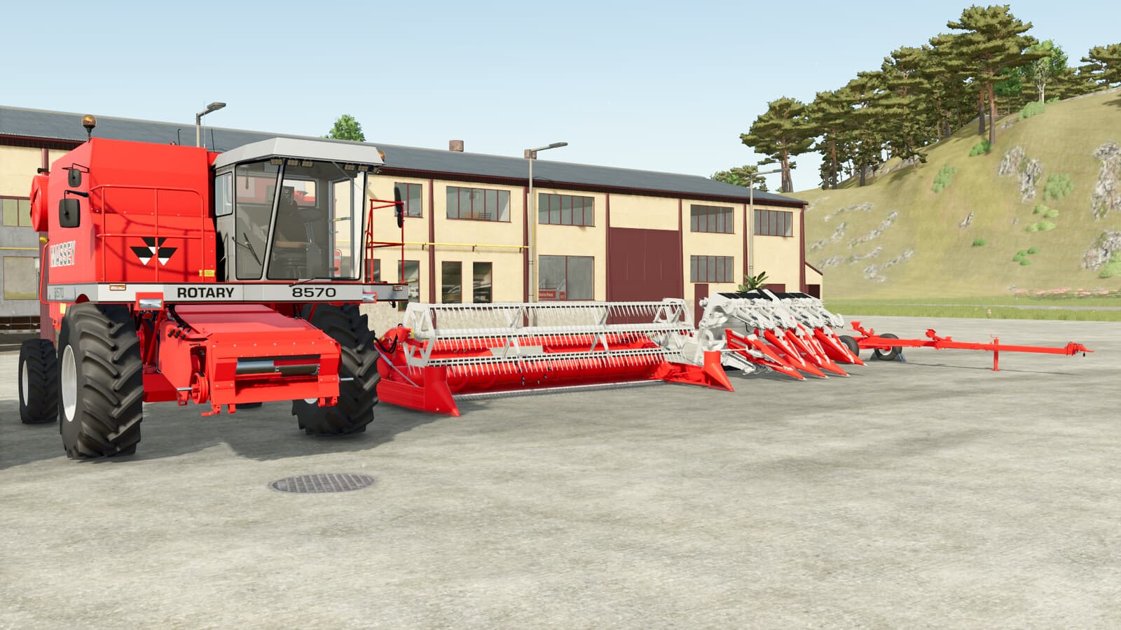 MF Fendt 8570 Pack 4