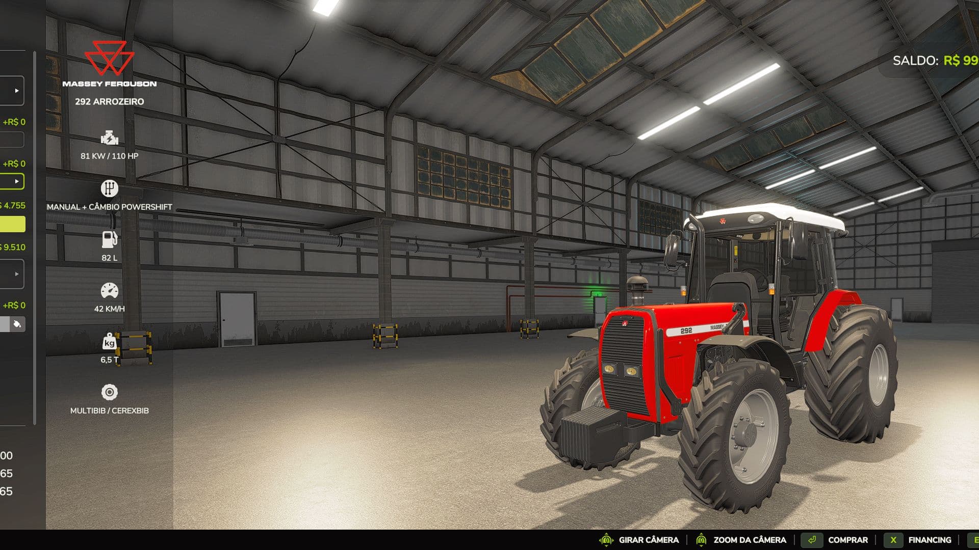 Massey Fergusson 292 Advanced 2