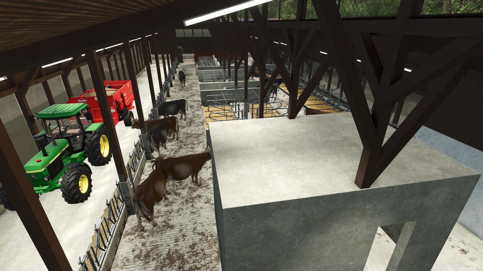 Medium Sized Cow Barn 2