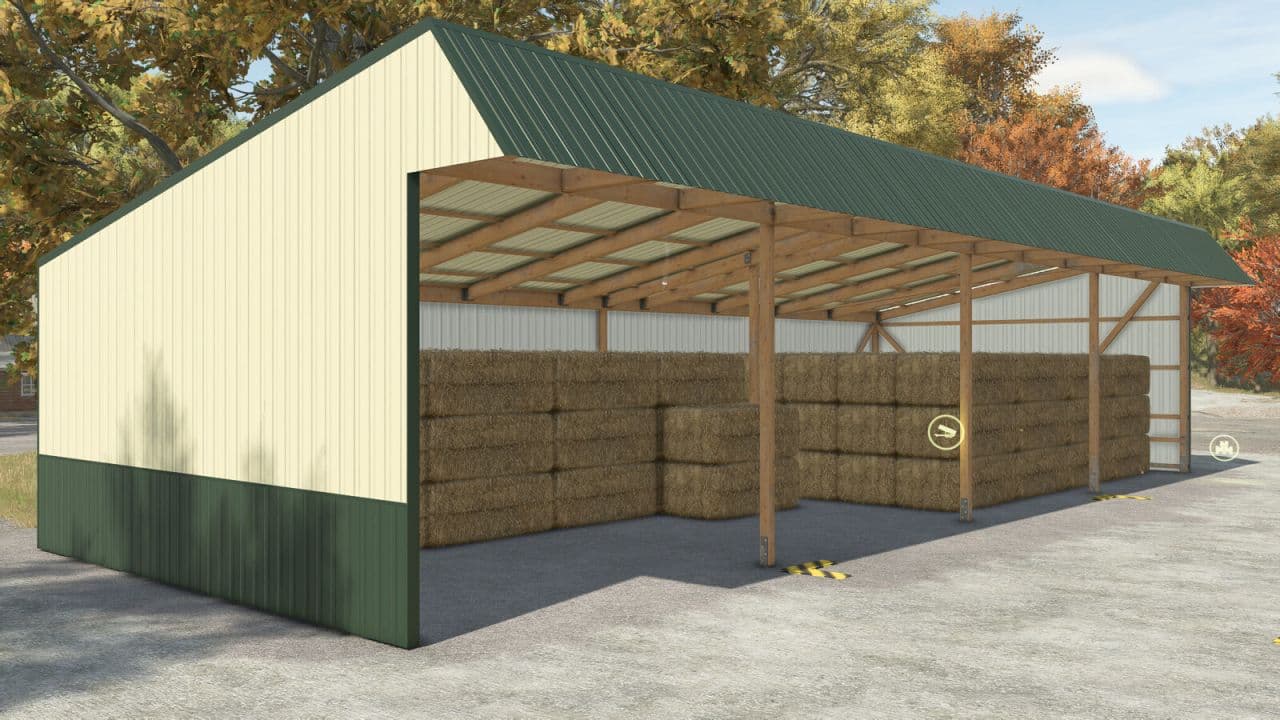 Metal Open Shed 5