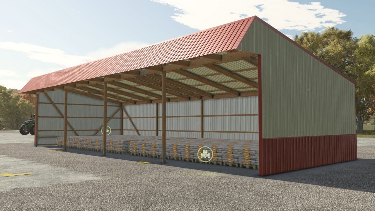 Metal Open Shed 4