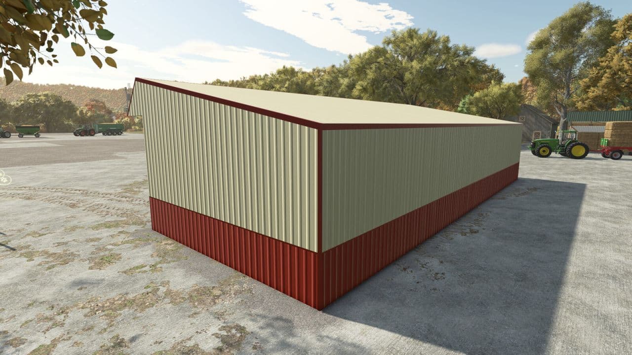Metal Open Shed 2