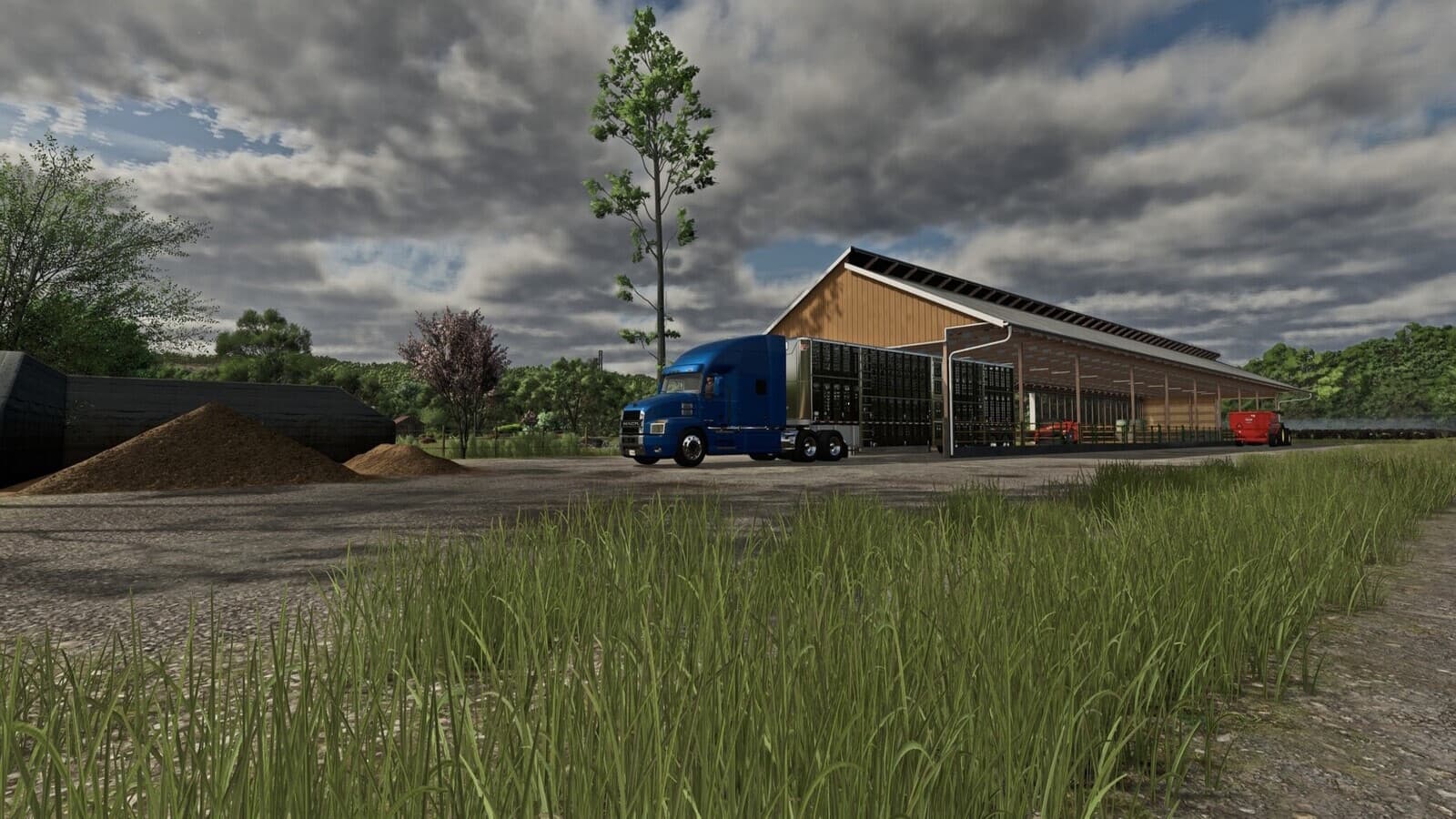 Monoslope Cow Barn 3