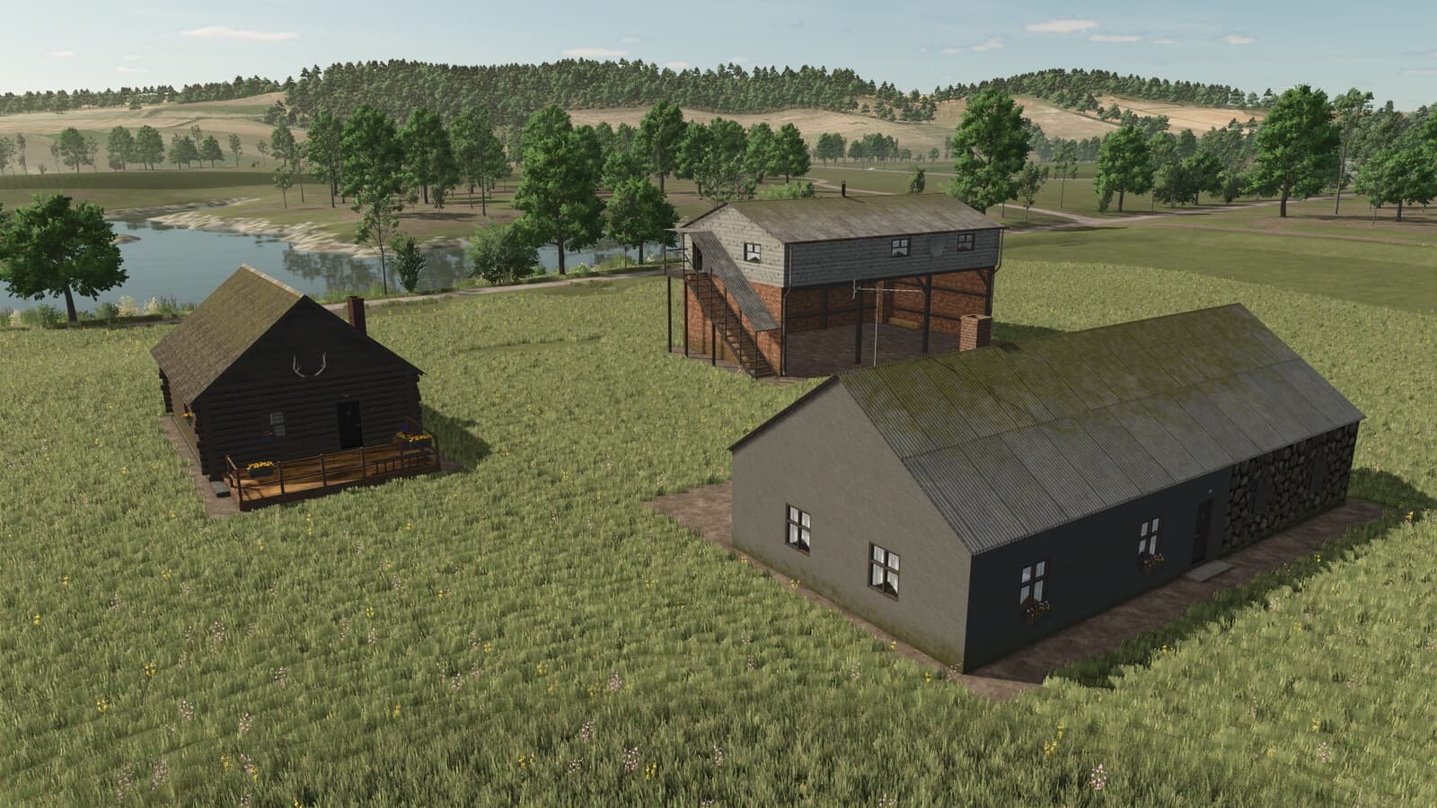Multi Farm Buildings Pack 3