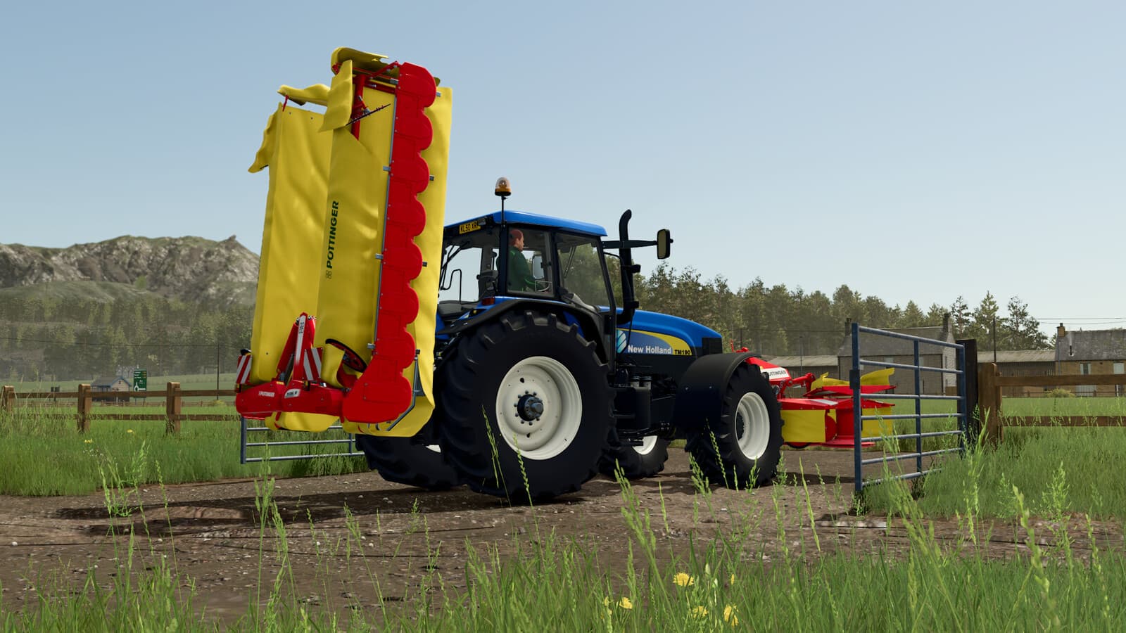 Pöttinger NOVADISC Butterfly Pack 4