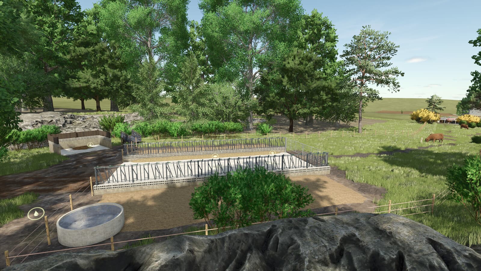 Pasture With Feeding Table 5