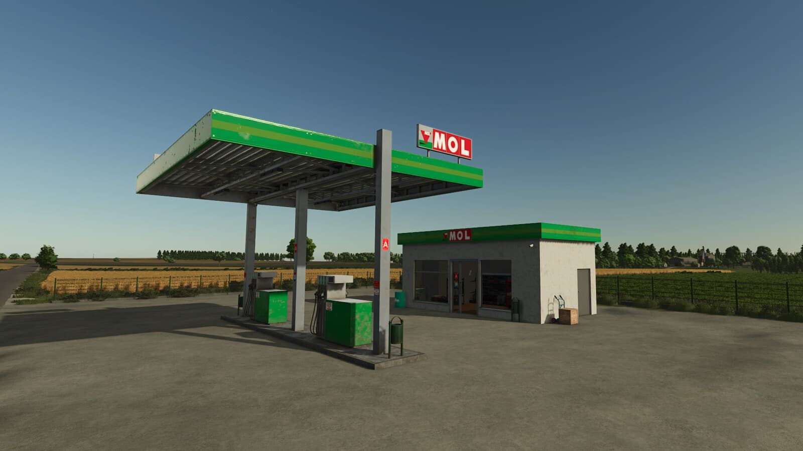 Placeable Gas Station V1.0