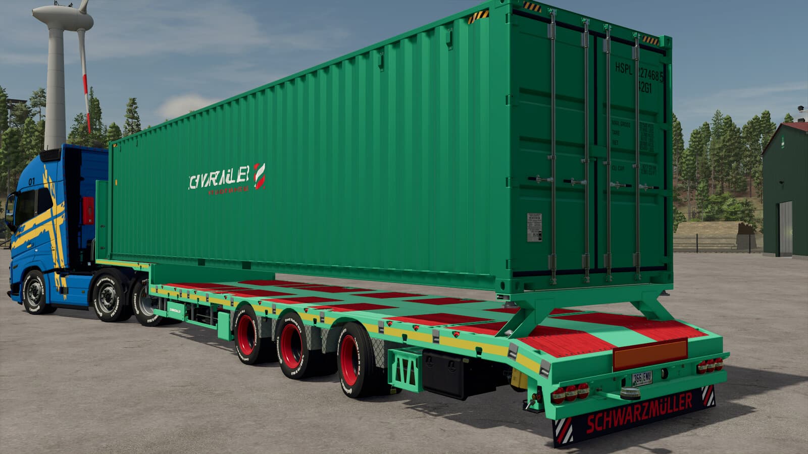 Schwarzmueller Semi Lowloader 3A 4