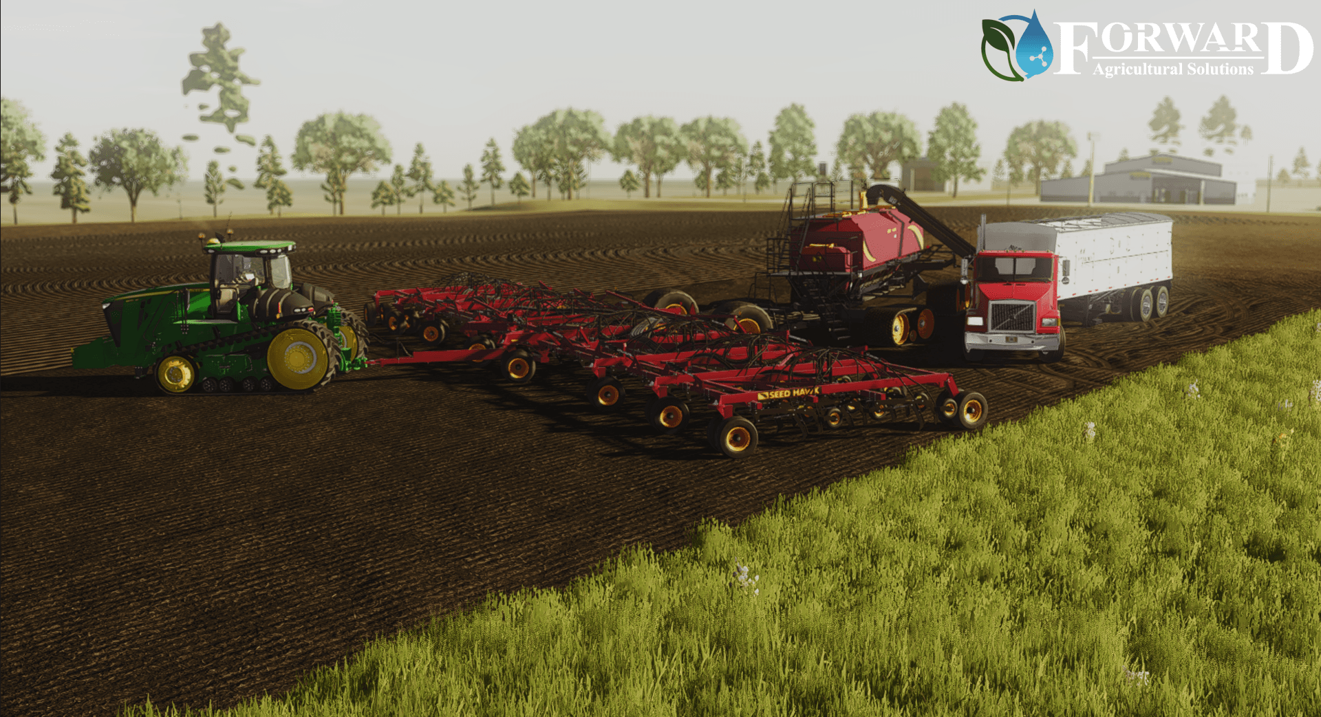 Seed Hawk XL Toolbar (84ft) with Additional Systems 2