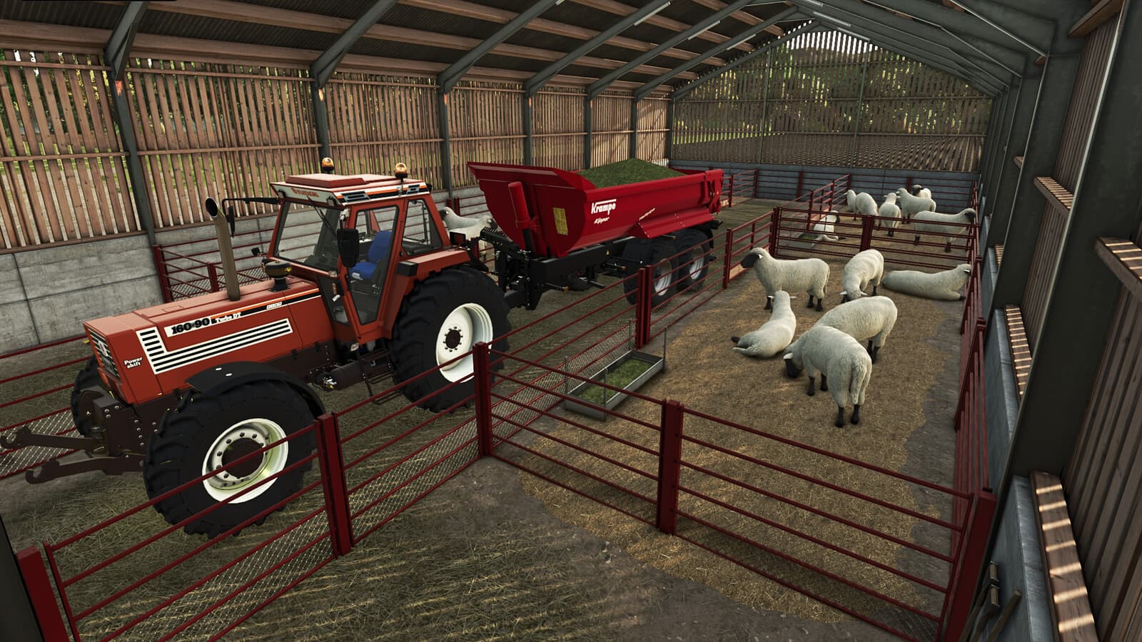 Sheep And Goats Barn 5