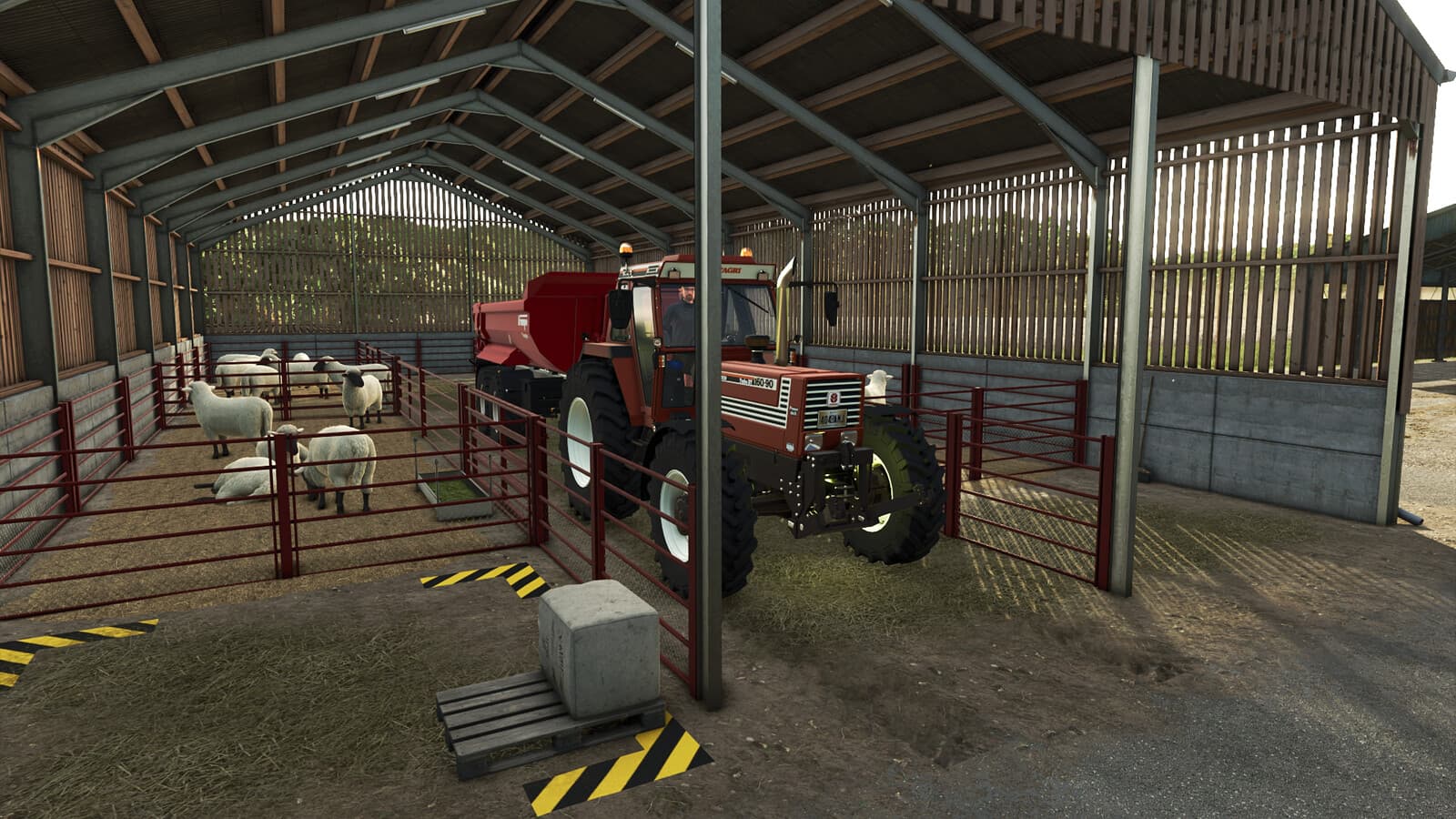 Sheep And Goats Barn 4
