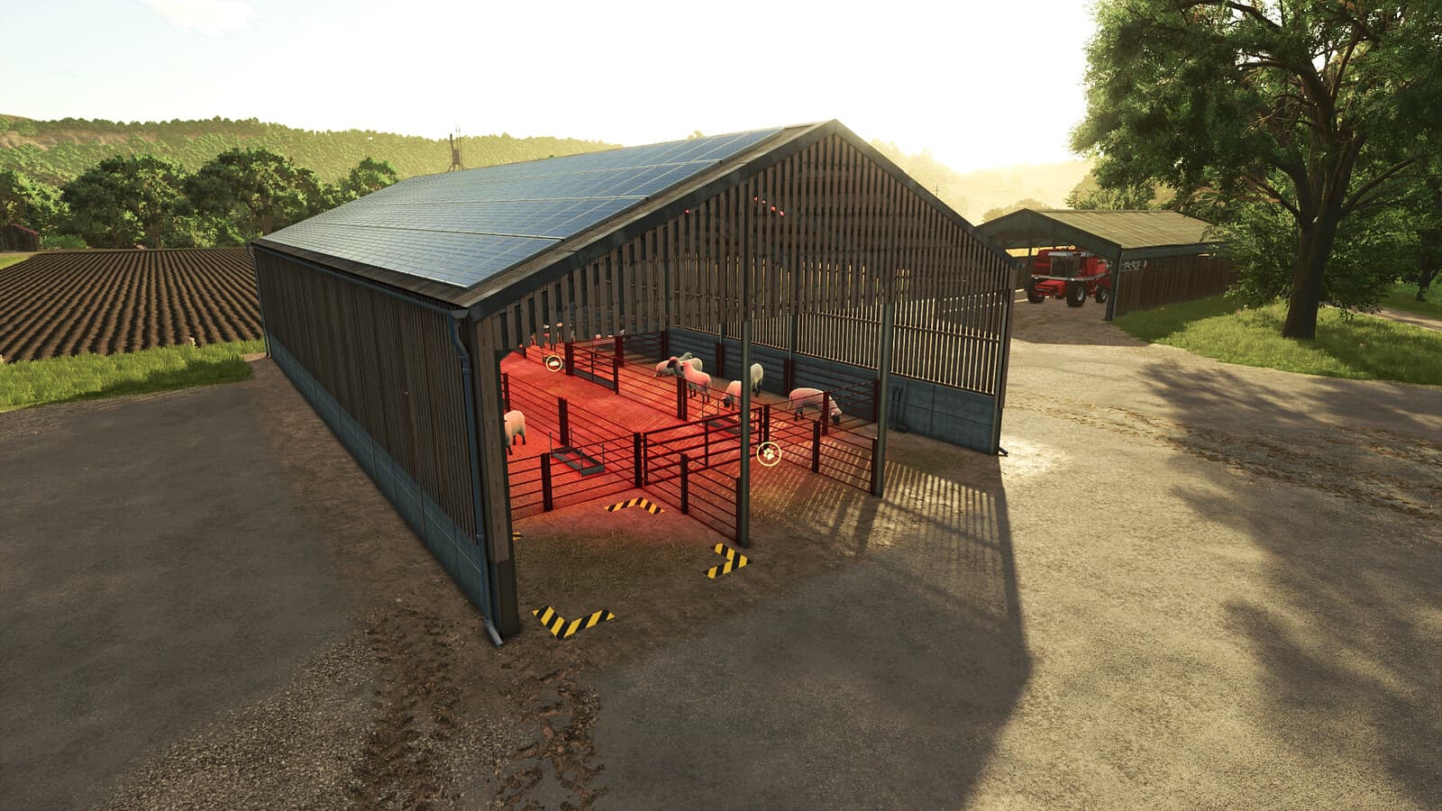 Sheep And Goats Barn 3
