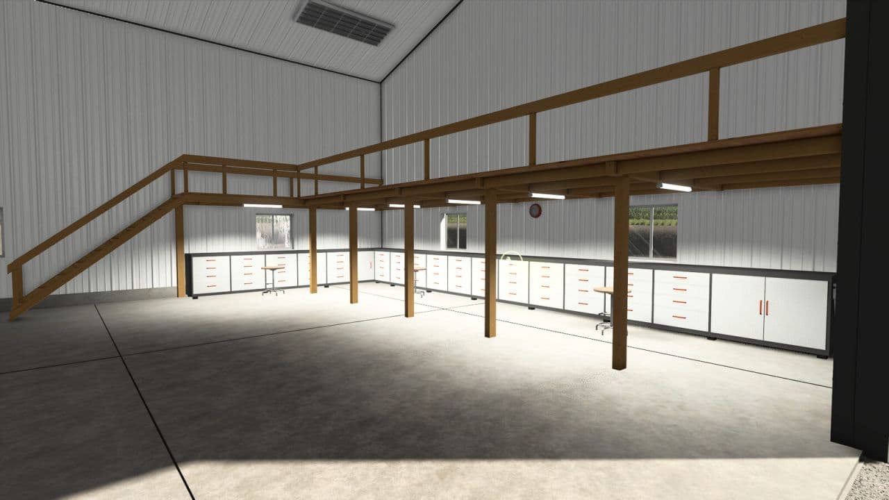Shop With Storage 4
