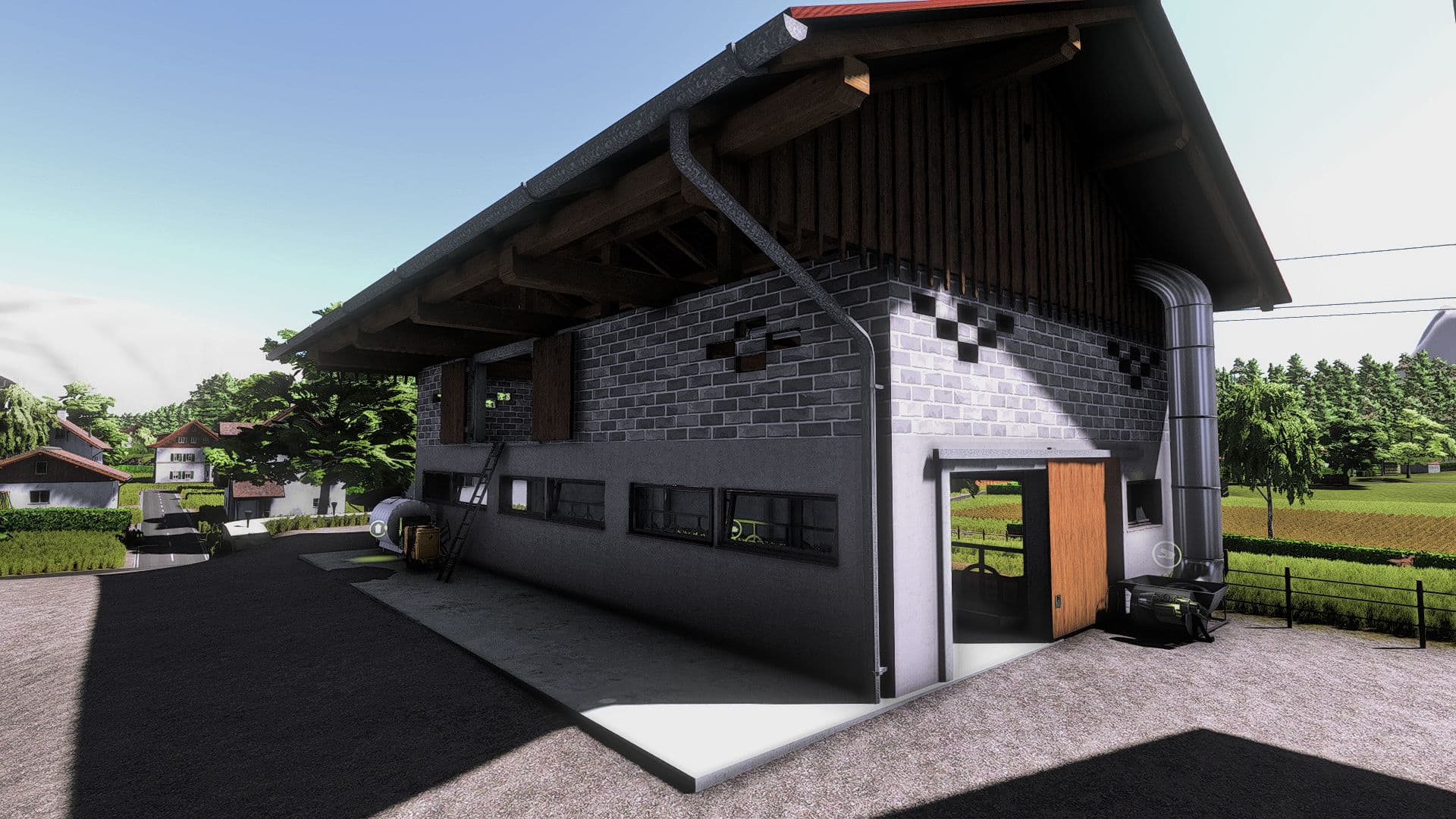 Slovenian Cow barn