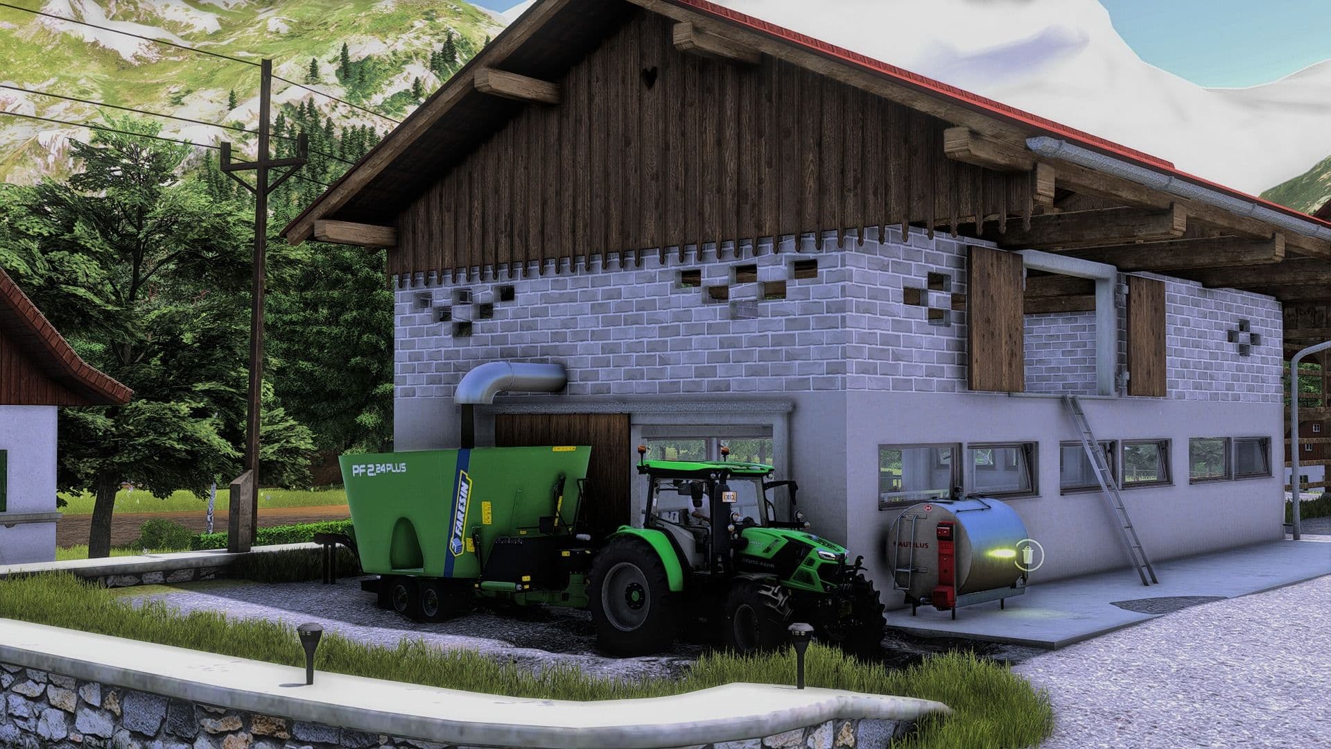 Slovenian Cow barn 6