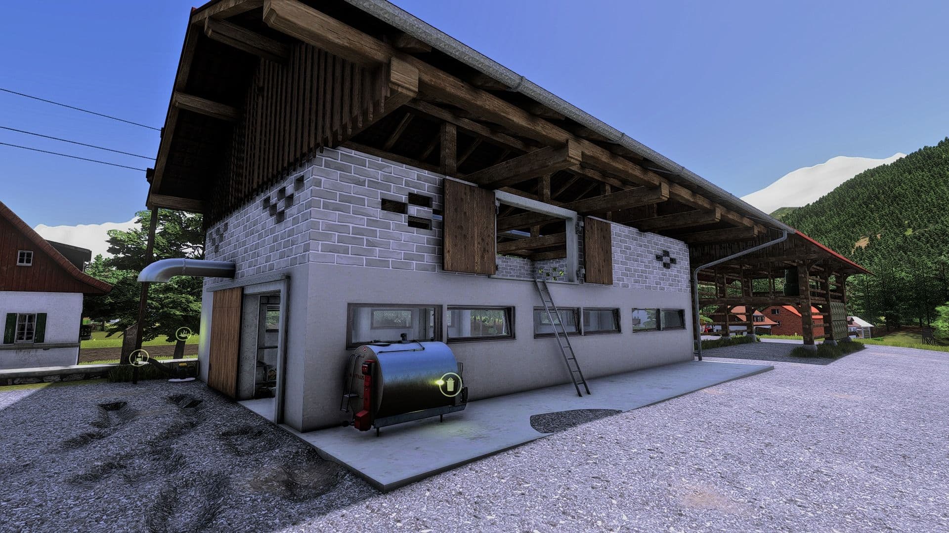 Slovenian Cow barn 5
