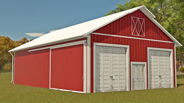 Small American Metal Hall