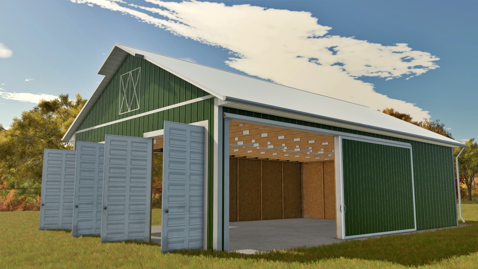 Small American Metal Hall 3