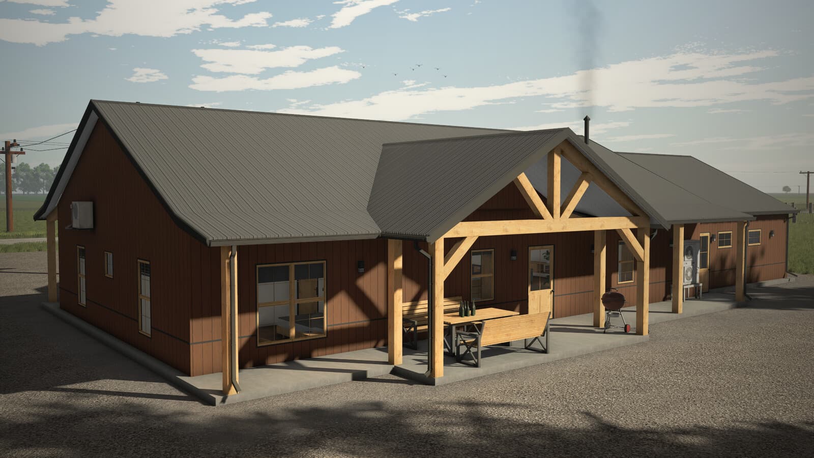Small Barndominium 4