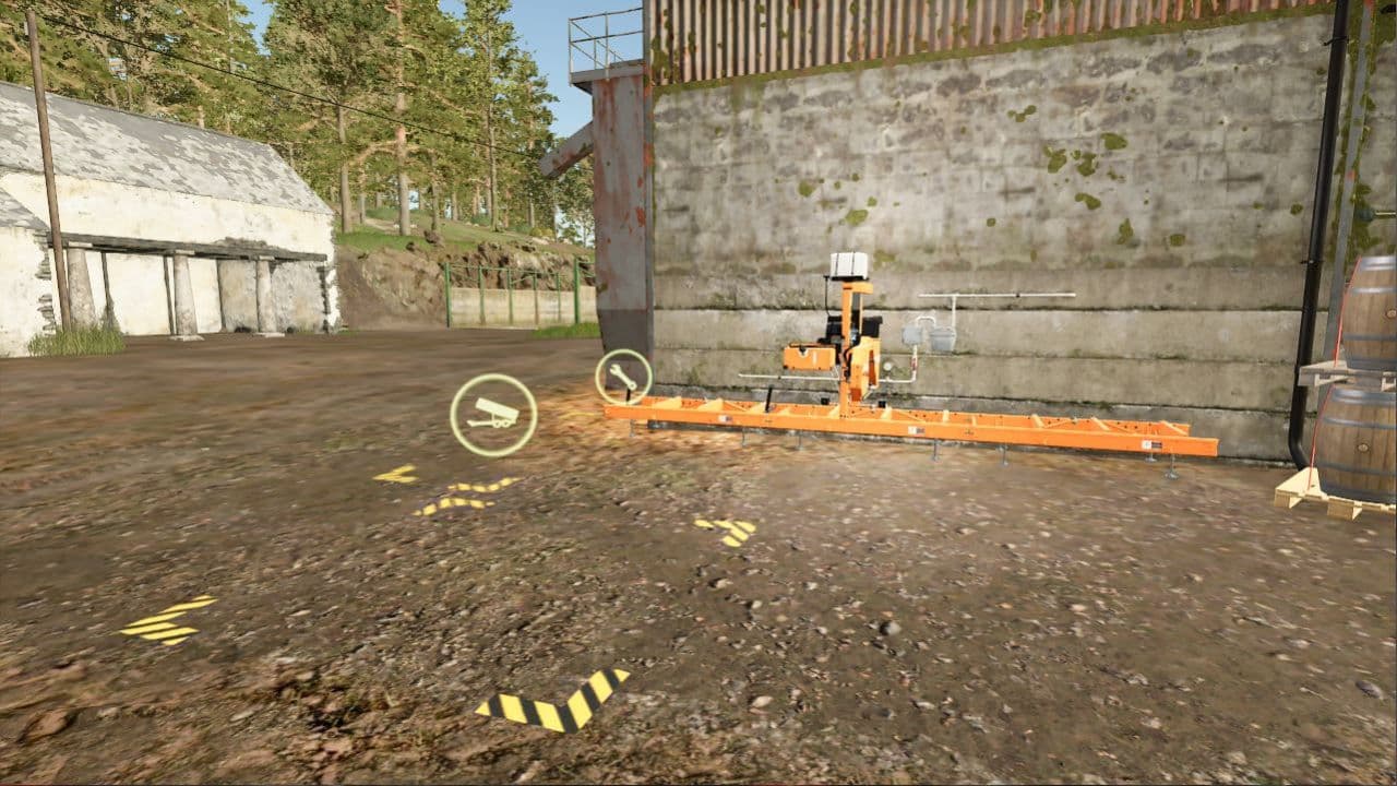 Small placeable sawmill 3