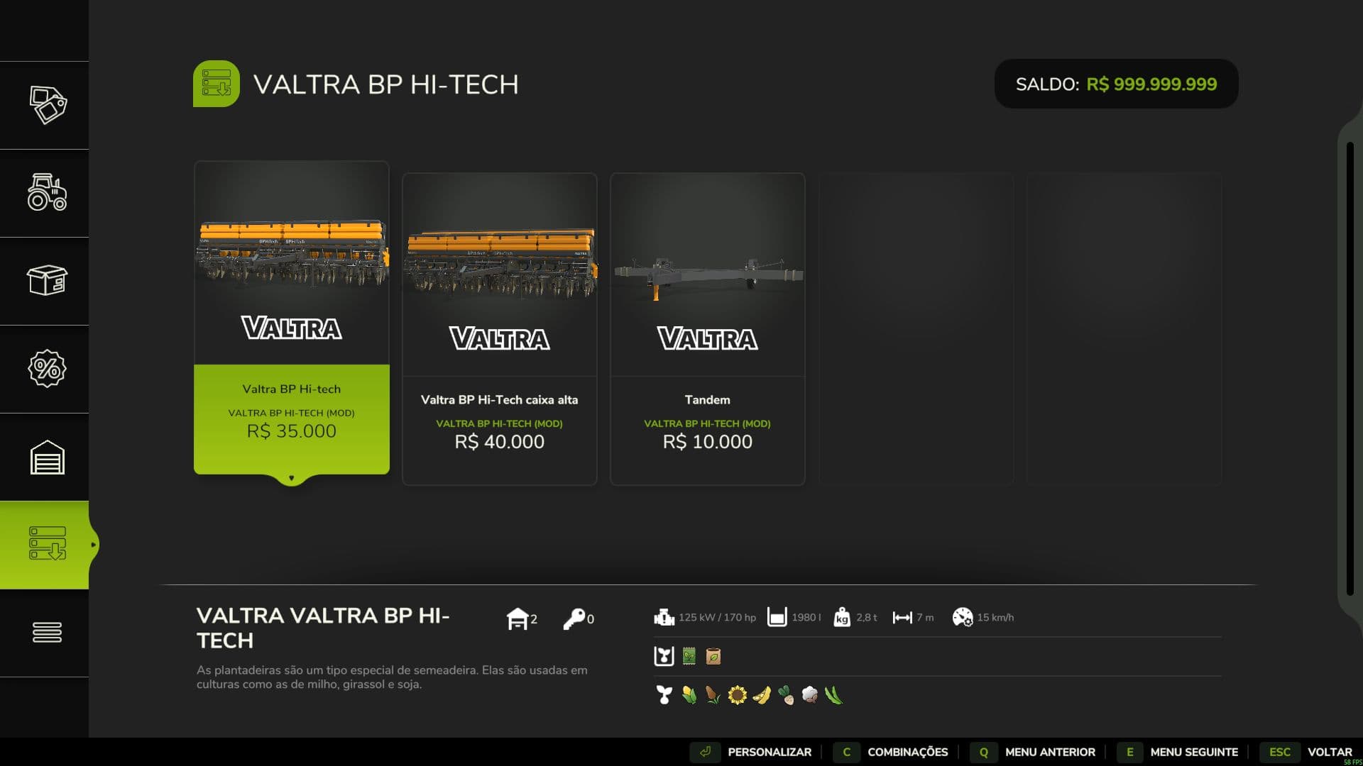 Valtra BP-Hitech Pack 2