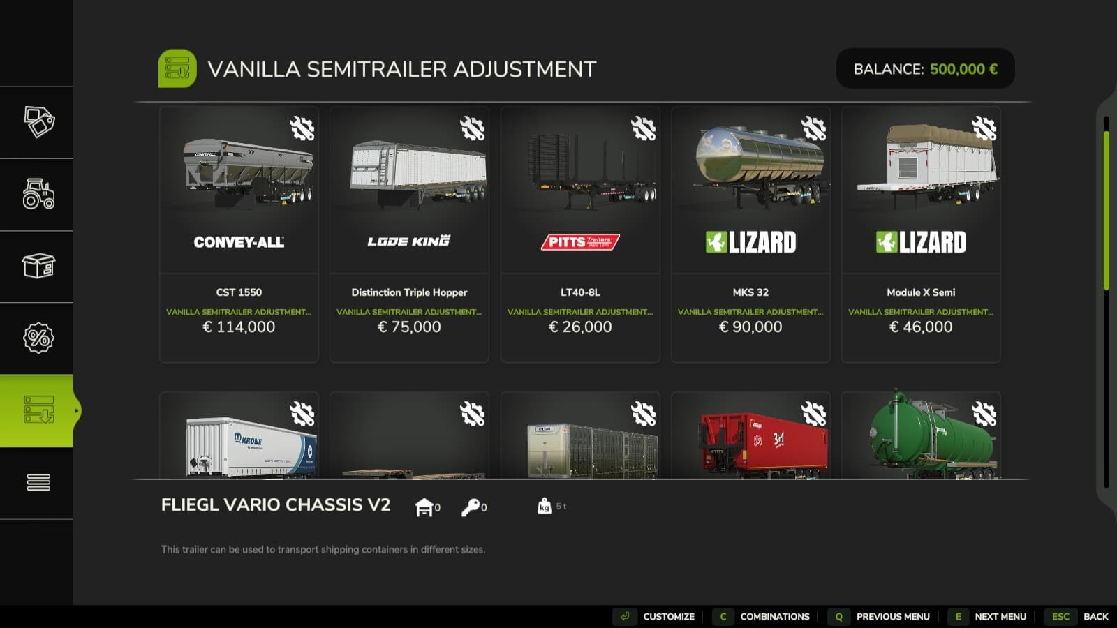 Vanilla Semitrailer Adjustment 3