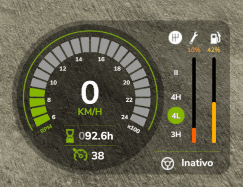 Vehicle Status HUD 3