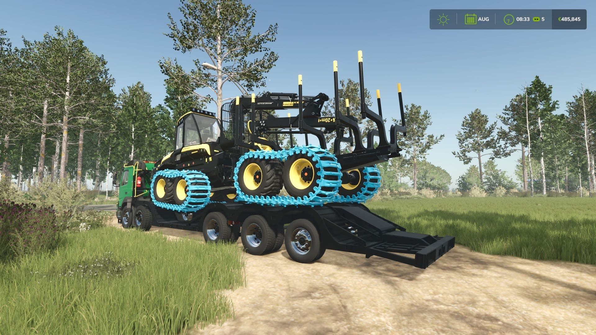 Volvo Metsäkonelavetti 3