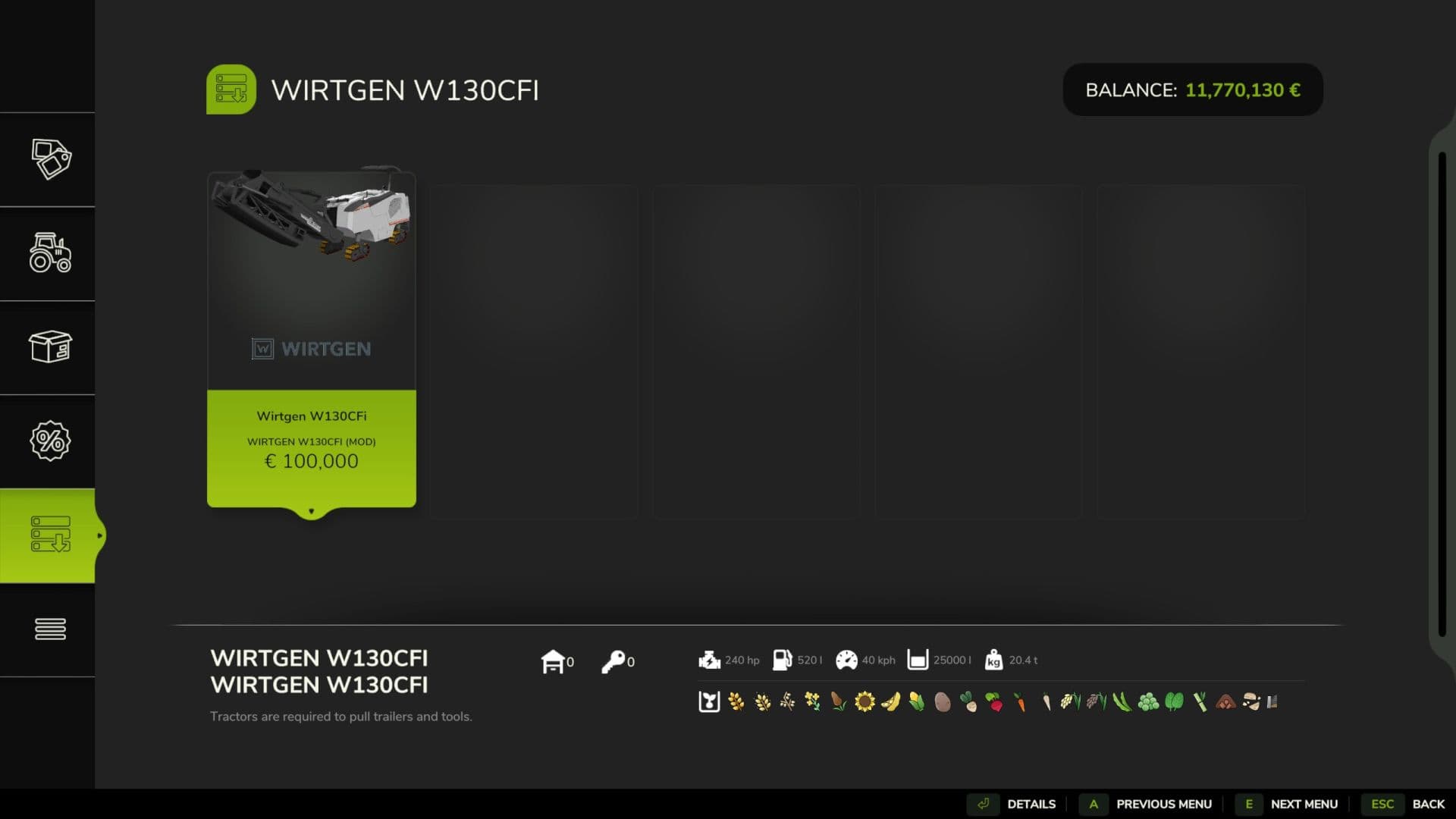 Wirtgen W 130 CFi 4