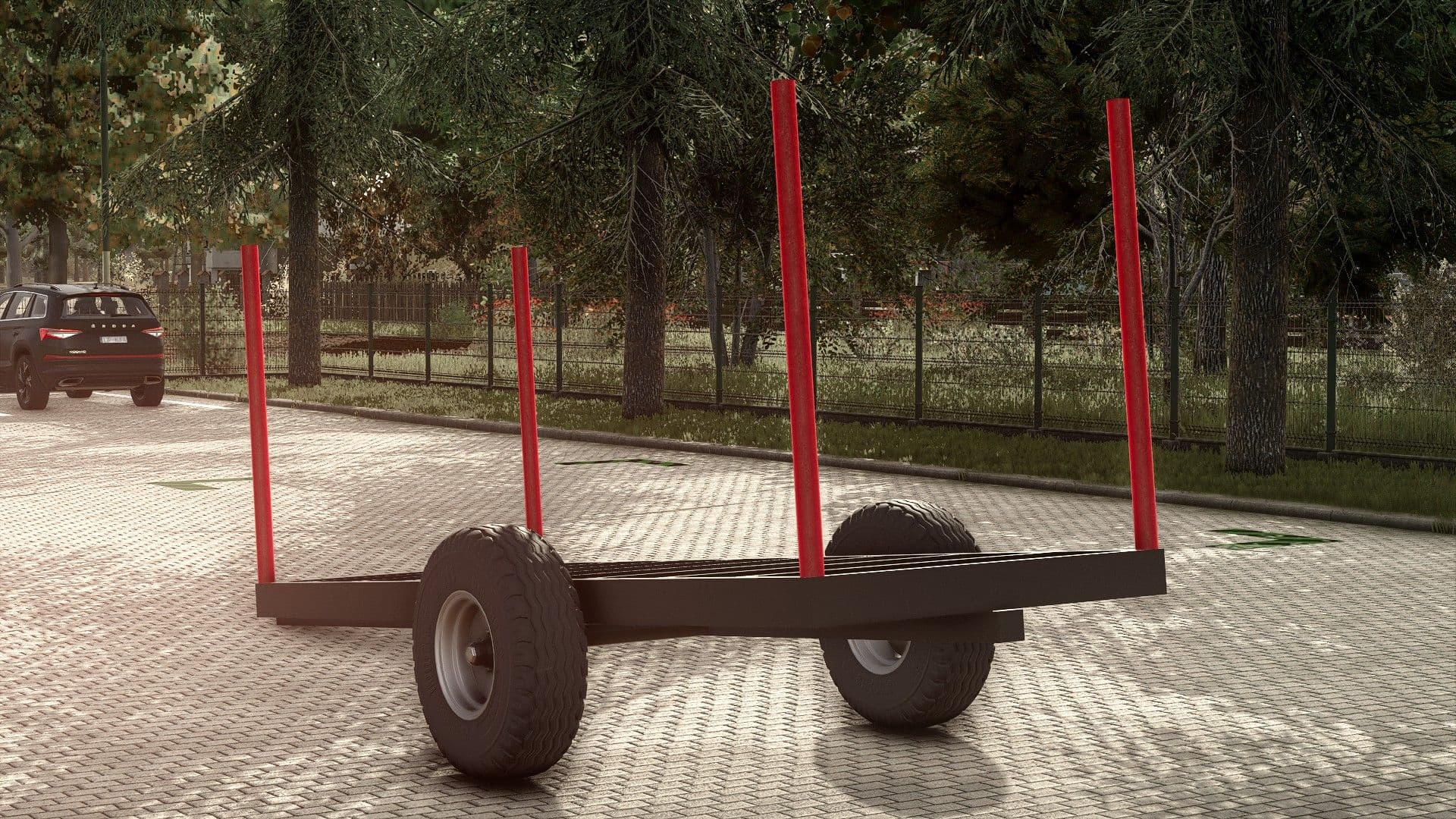 Wood trailer 2