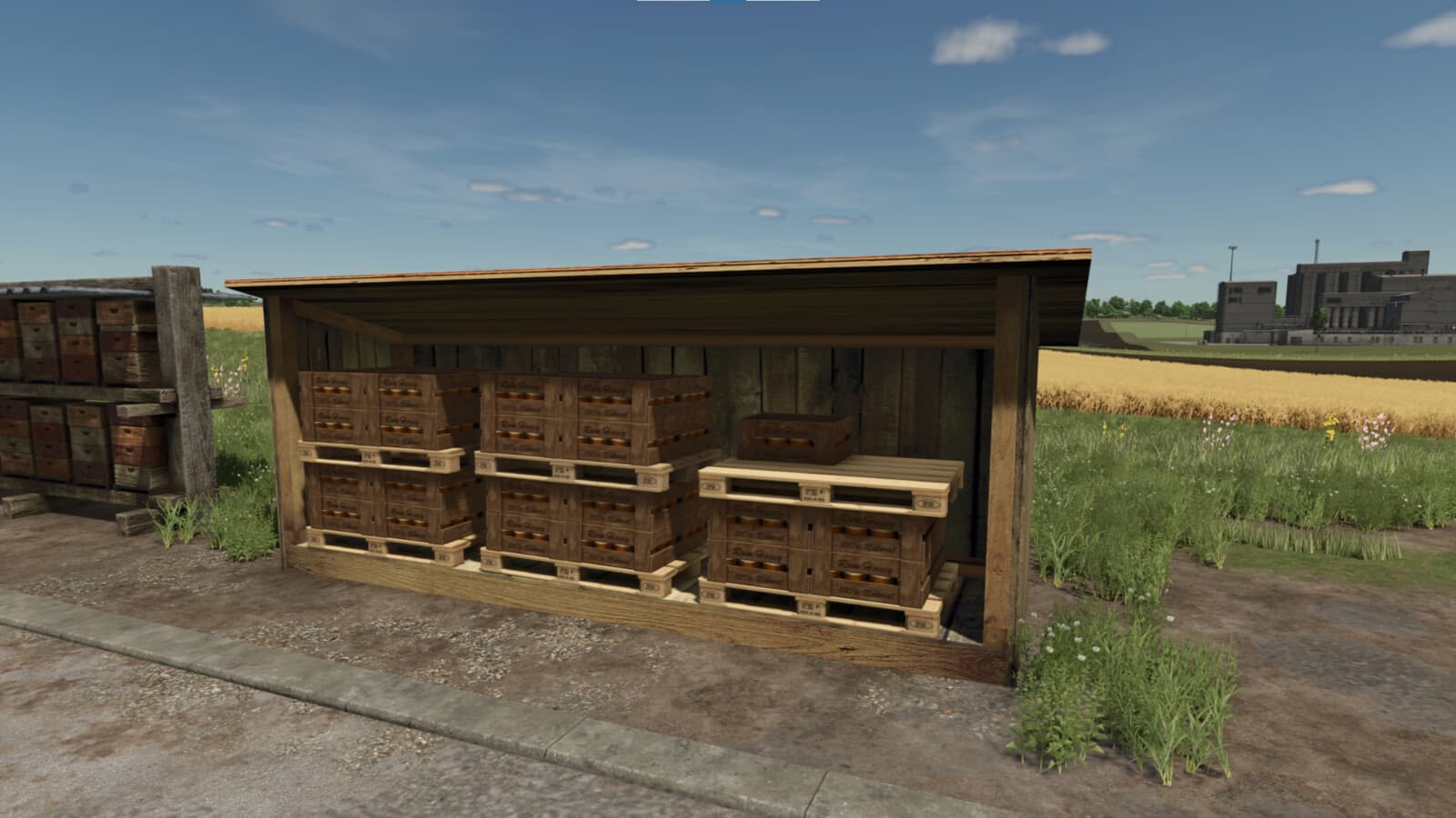 Wooden Honey Shed 2