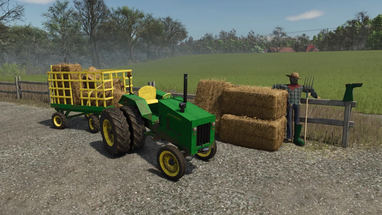 Wooden Tractor Set v1.0 2