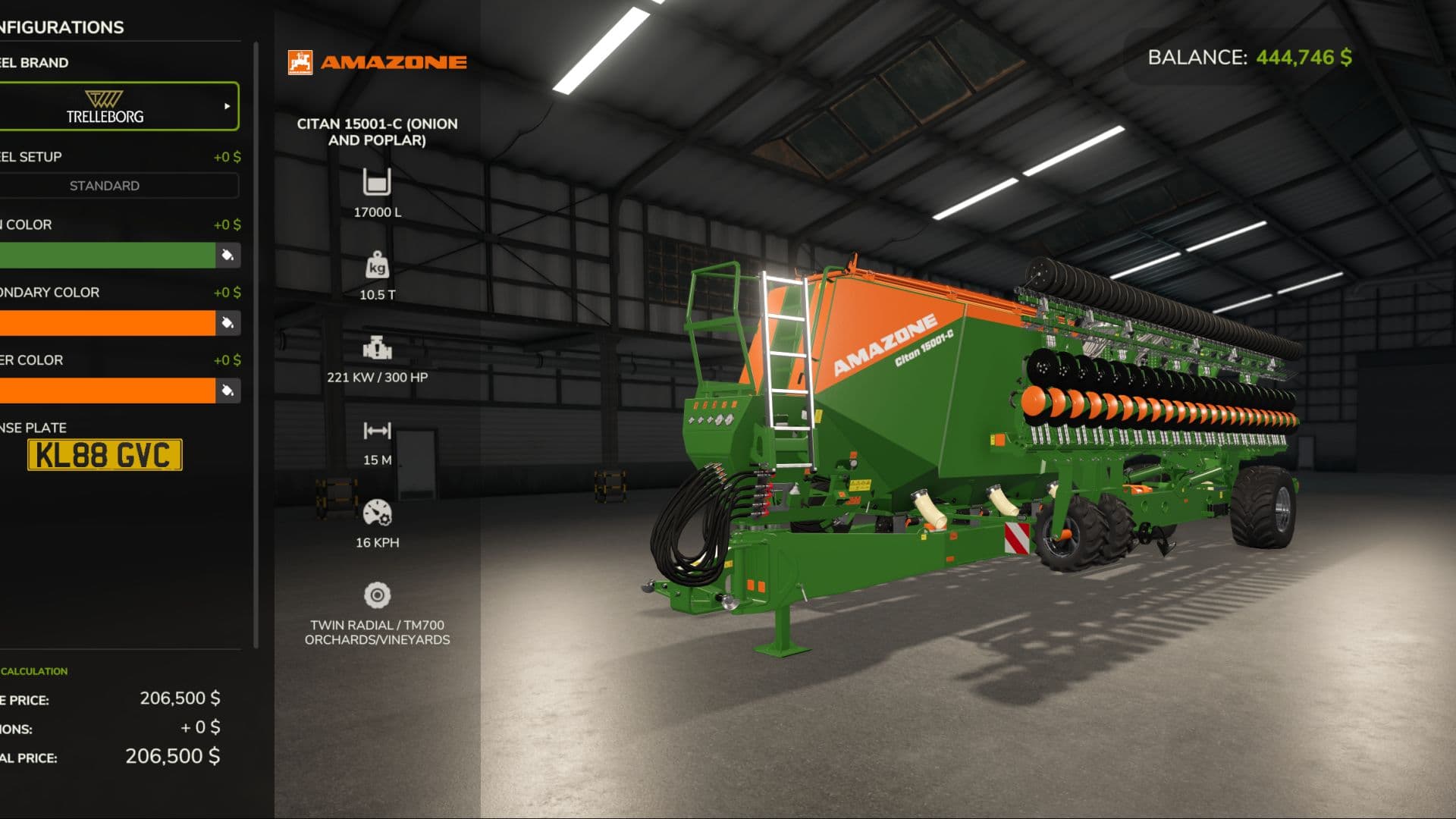 Amazone Citan 15001-C (Onion and Poplar Edition)