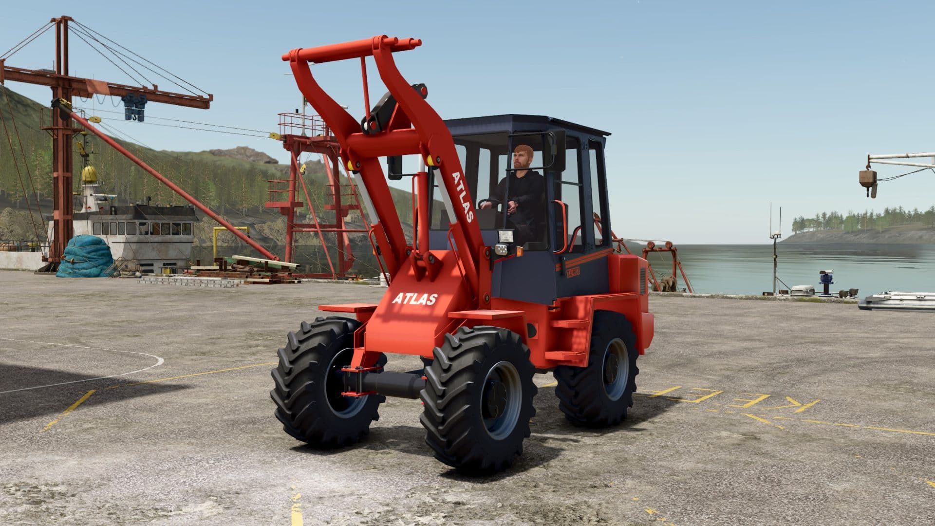Atlas wheel loader