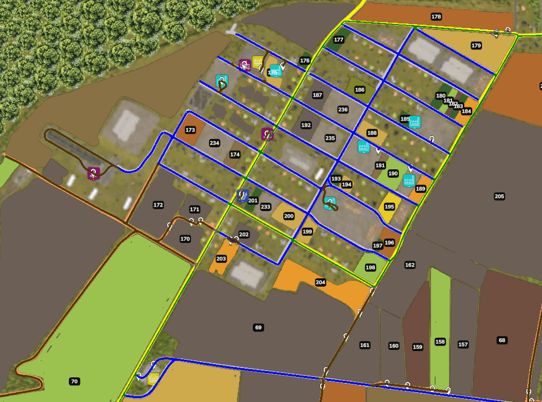 Autodrive route for Dunăreni X4 2