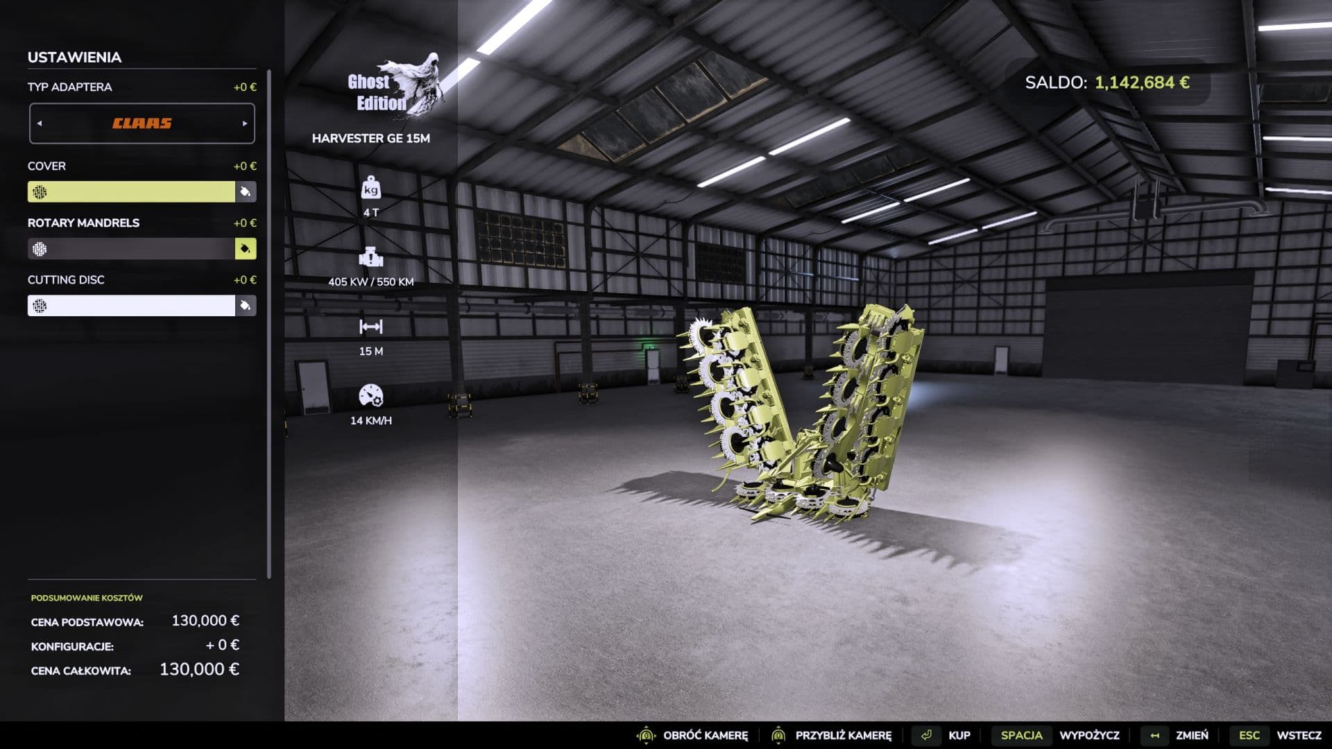 Claas Jaguar Ghost Edition 2