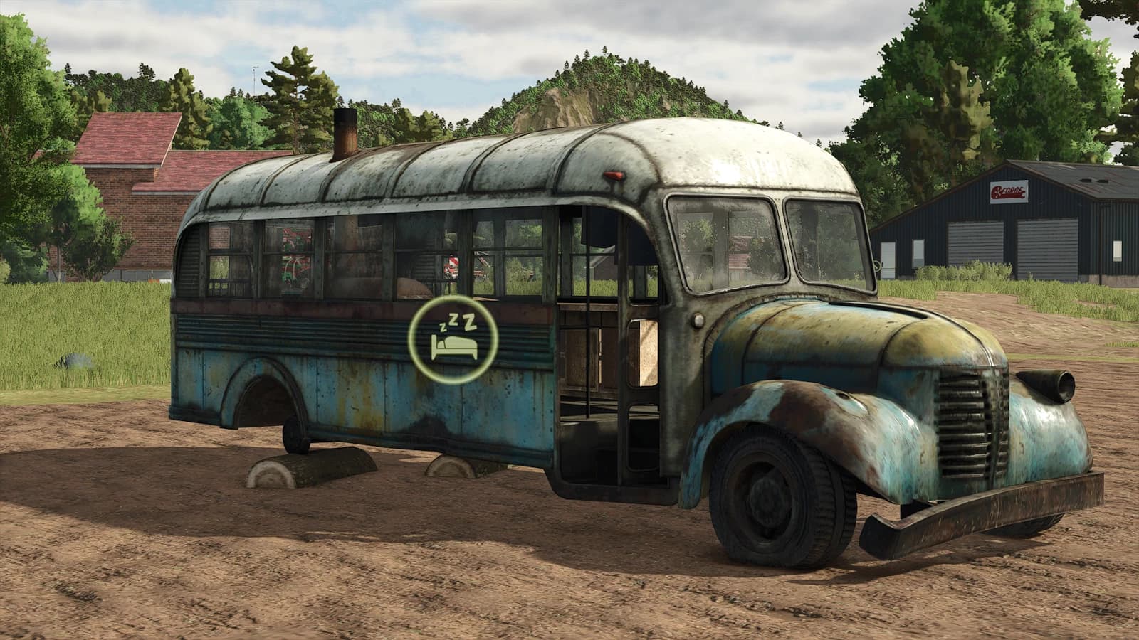 Damaged Bus House 3