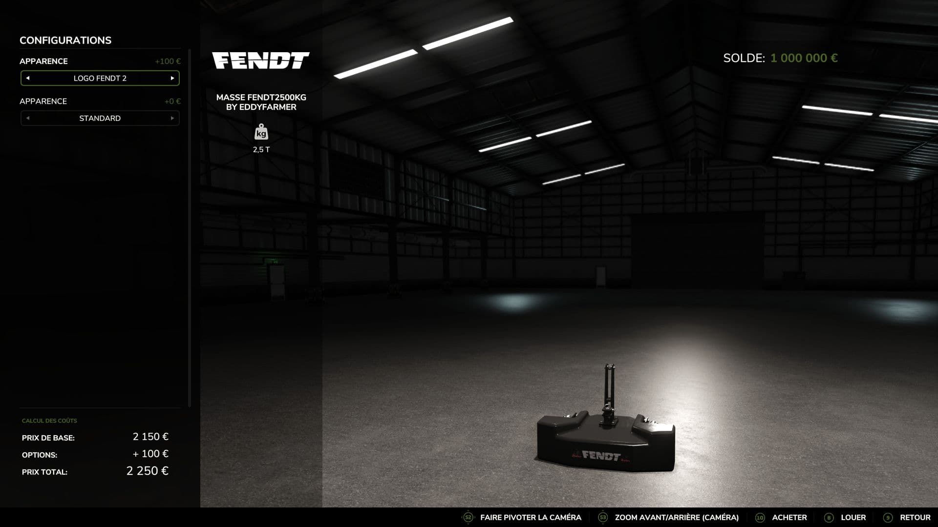 Fendt weight 4