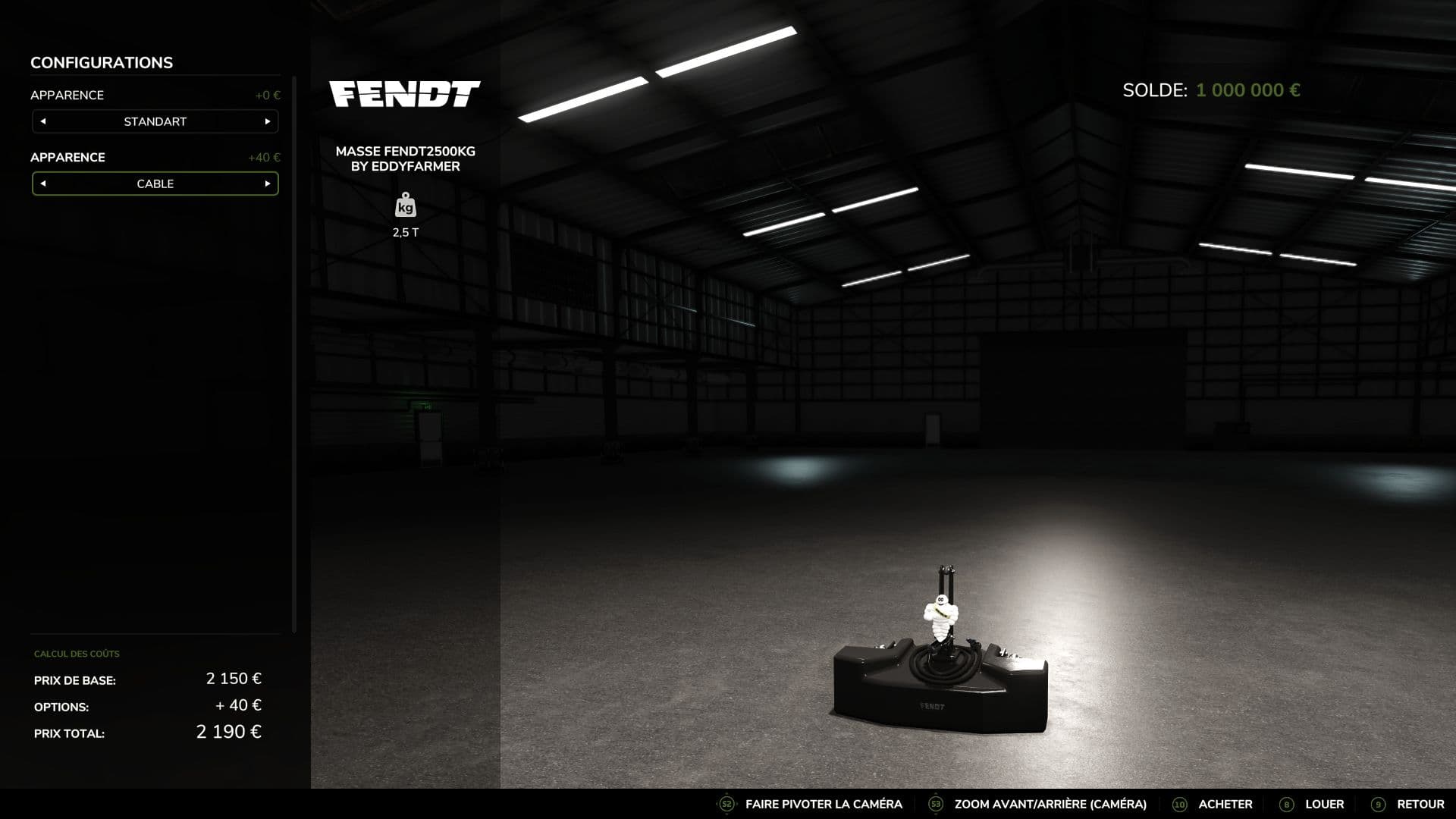 Fendt weight 3