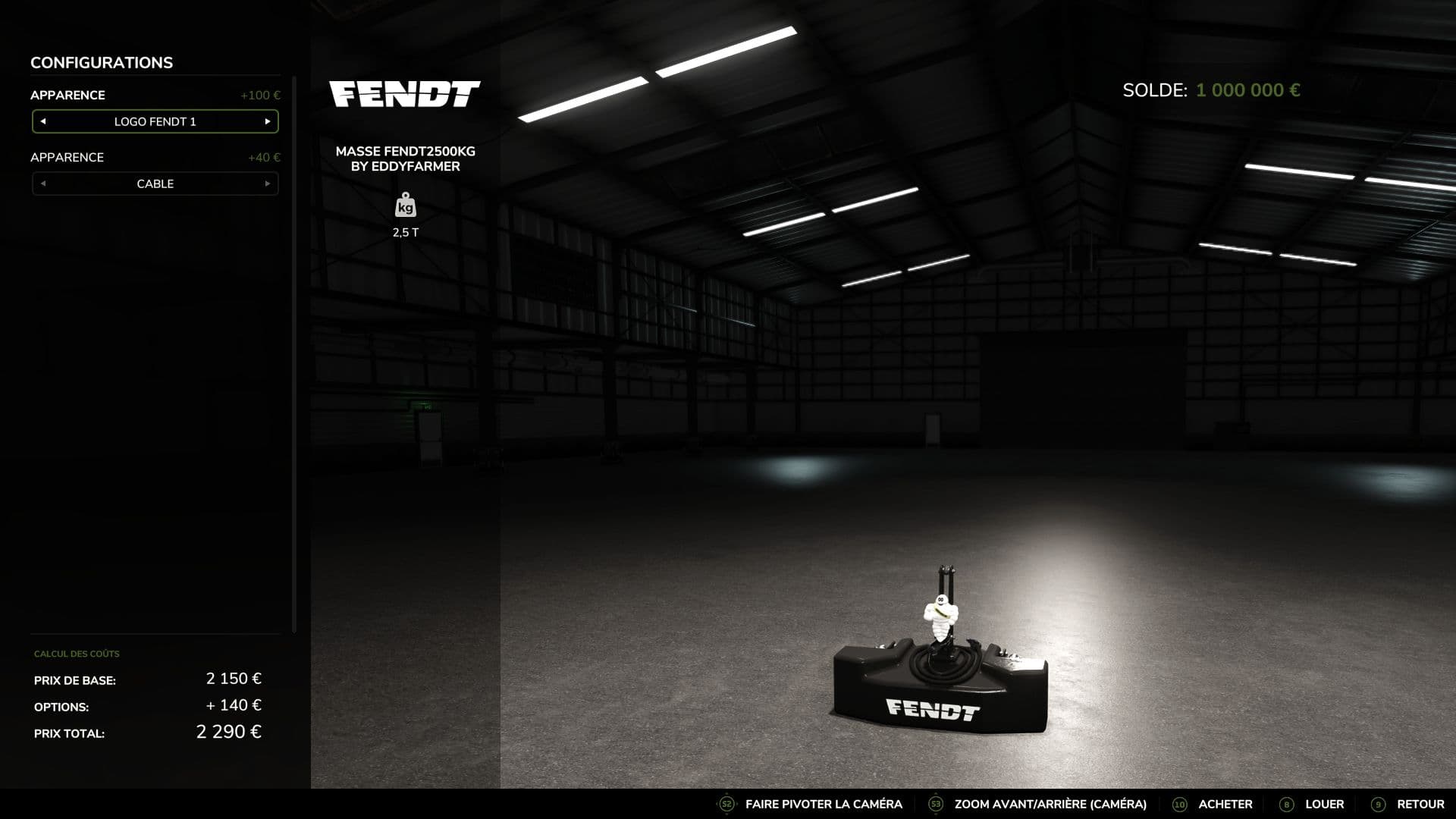 Fendt weight 2