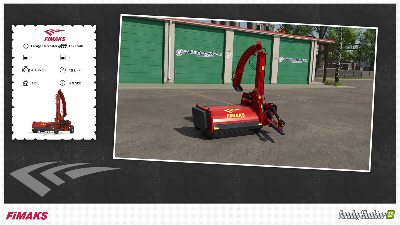 Fimaks DC 1500 Hay Silage Machine 4