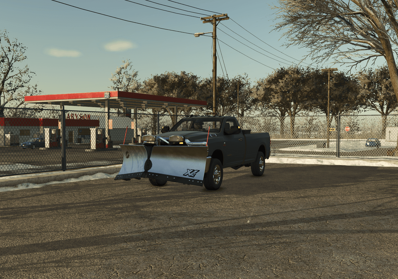 FisherV plow