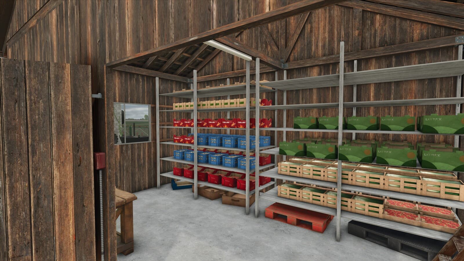 Greenhouse With Storage 6