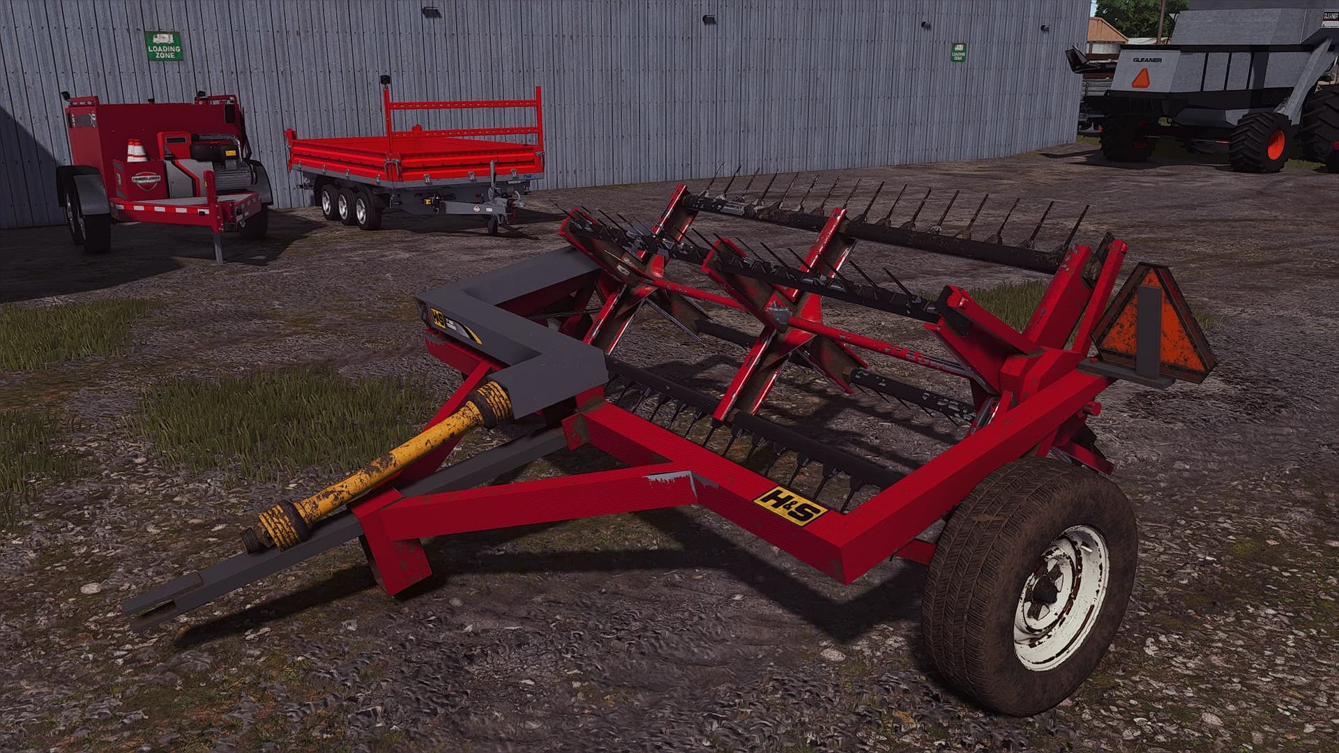 1986 H&S Hay Tedder 5
