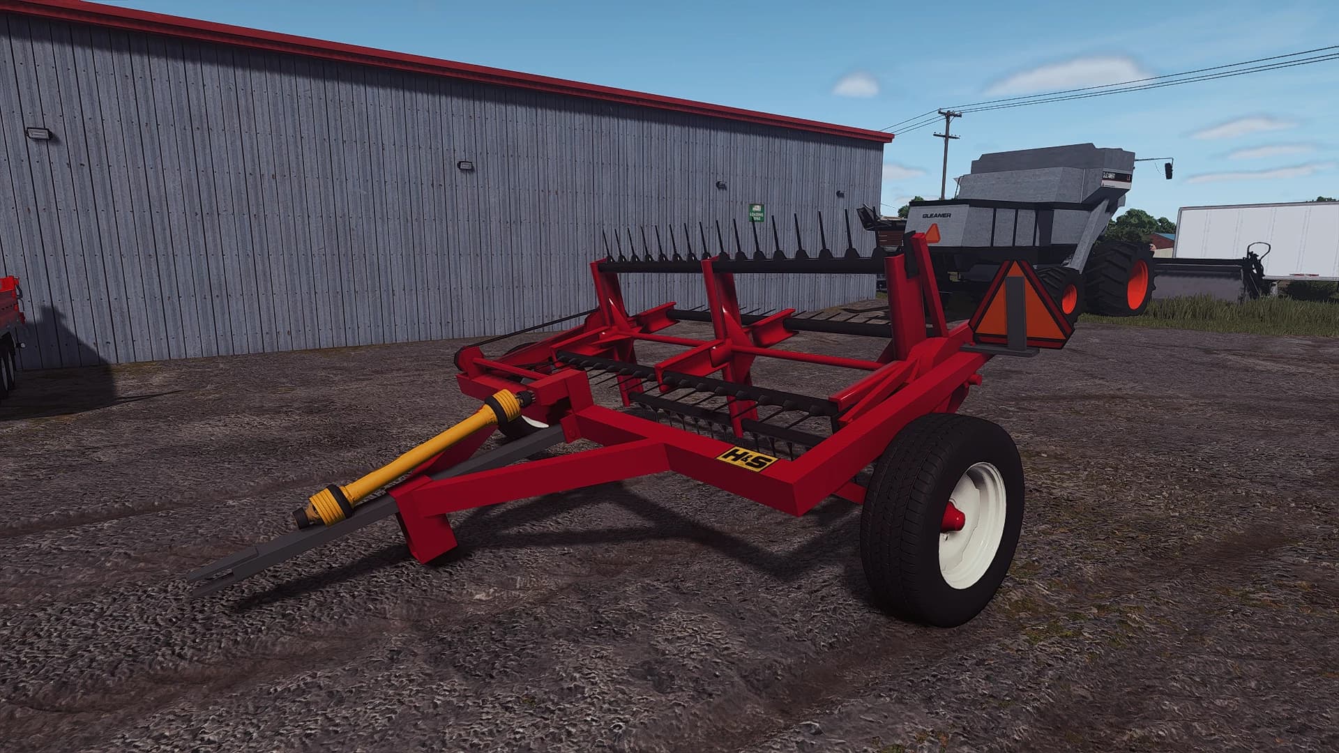 1986 H&S Hay Tedder 3