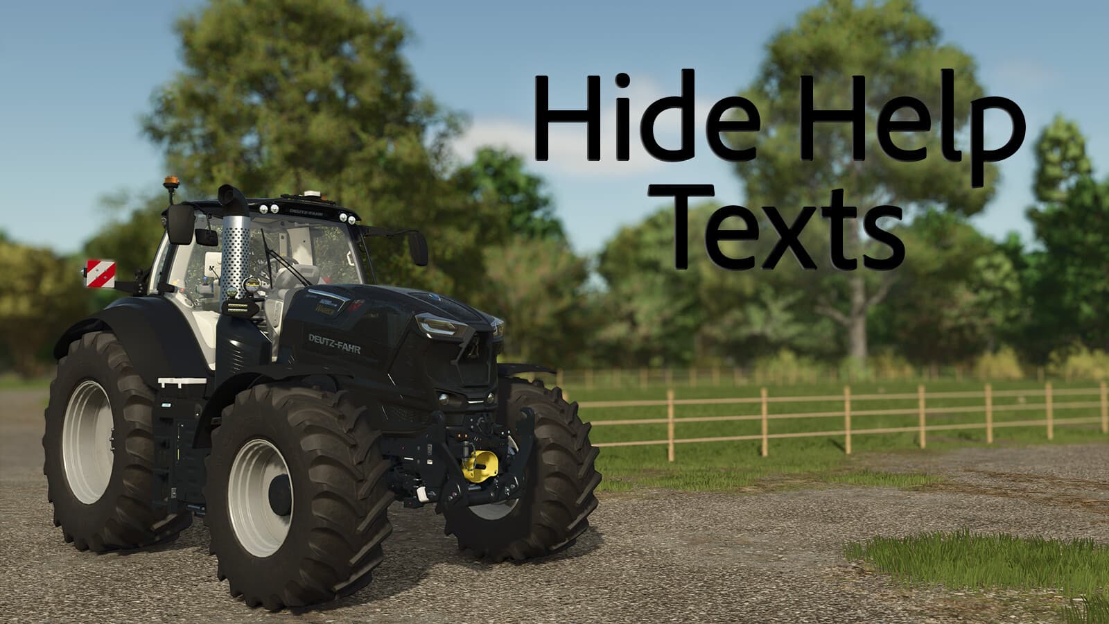 Hide Help Texts