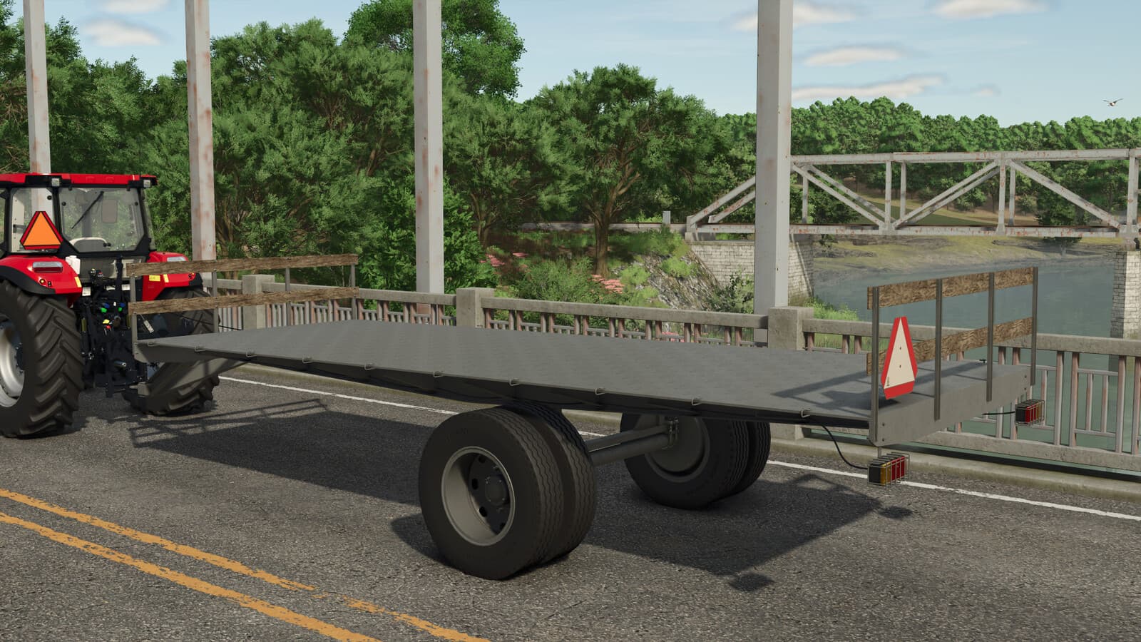Homemade Bale Trailer 2