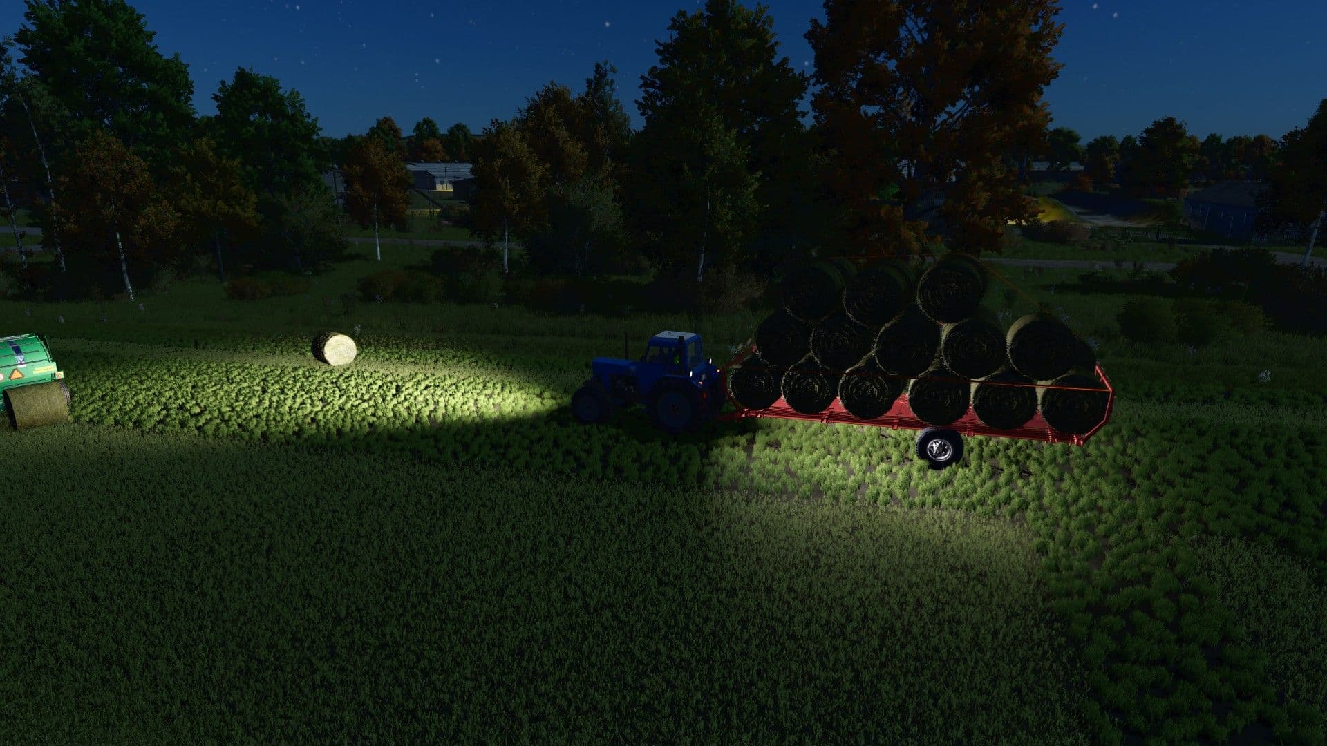 Homemade bale trailer 5