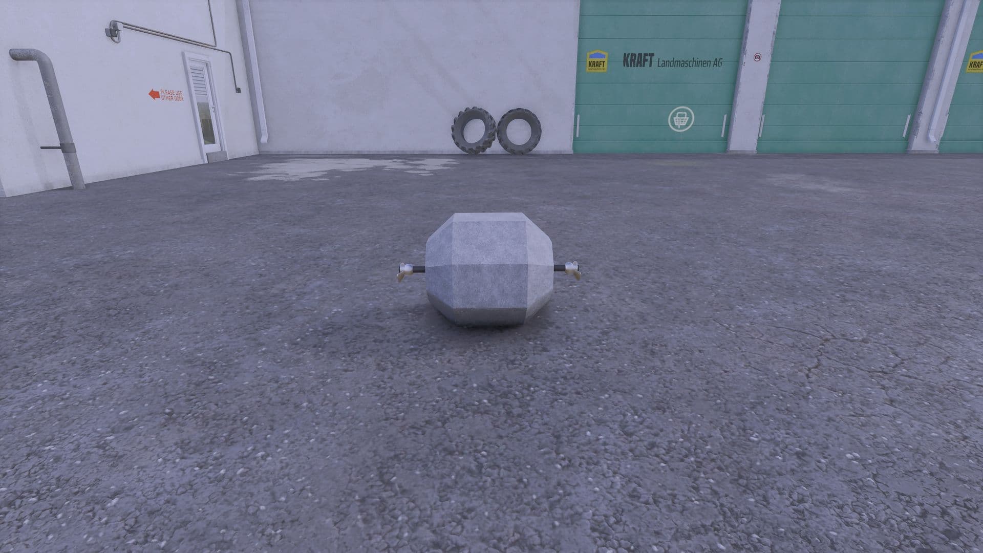 Homemade weight 4