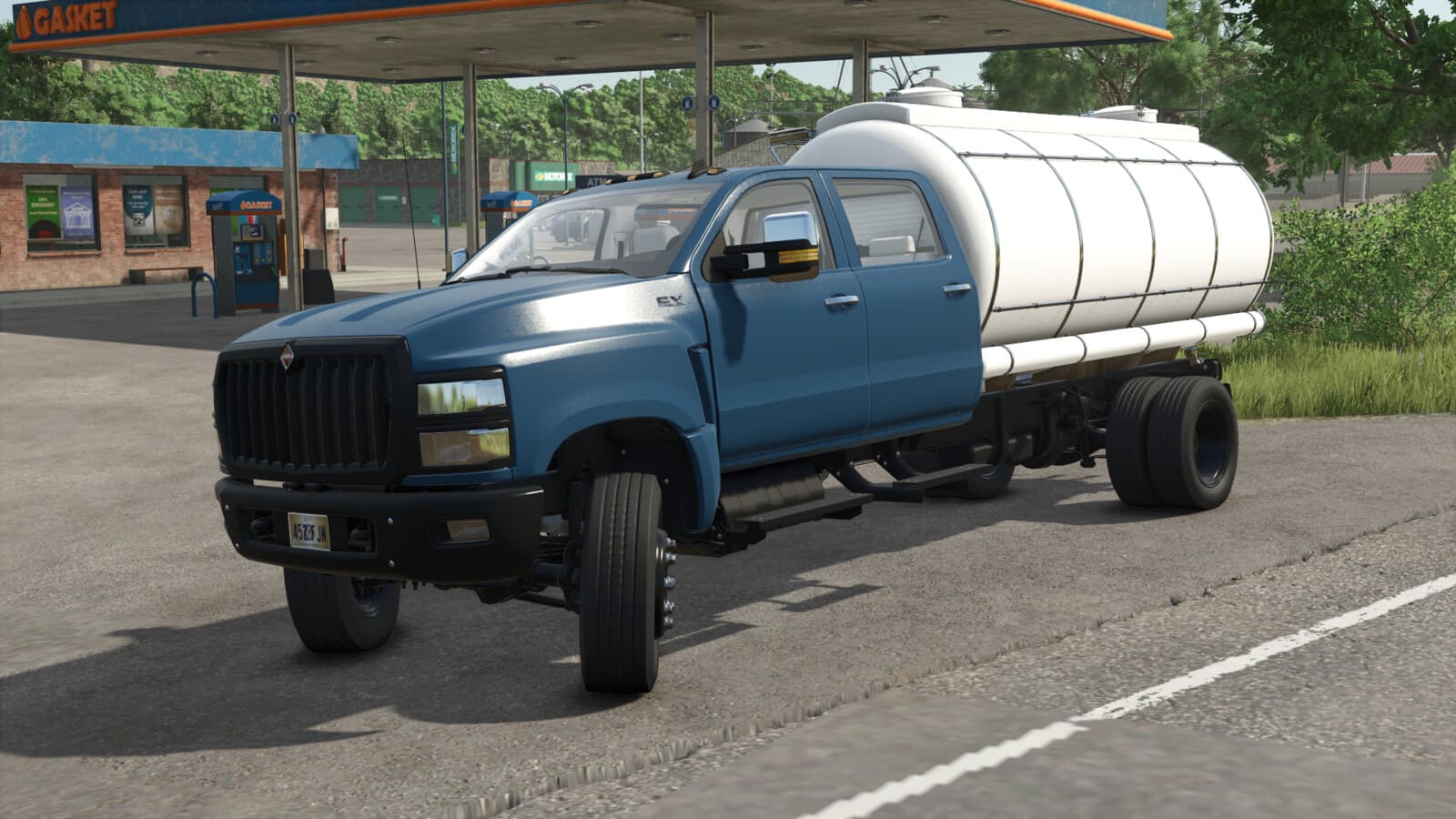 International CV Series Tanker 2